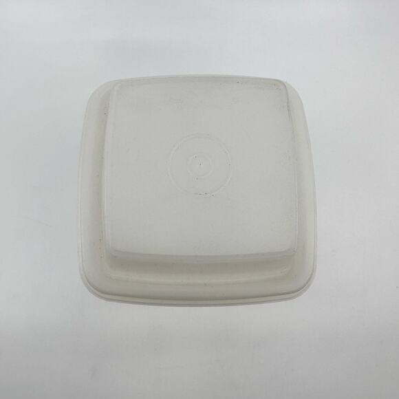 Tupperware Cheese & Cracker Container Rectangular Clear Set Kitchenware Storage - Picture 3 of 12